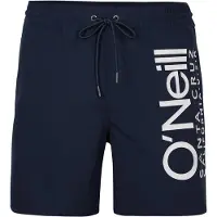 O'Neill Calções de banho azul escuro / branco