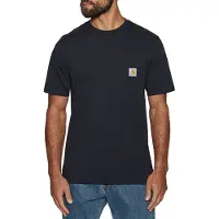 Carhartt WIP Camisa navy / amarelo / branco