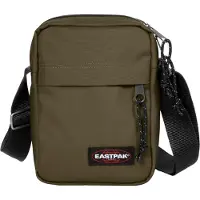 Eastpak Mala de ombro 'The One' oliveira / vermelho / preto / branco