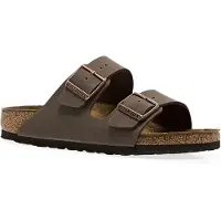 Birkenstock para homem. 151181 Sandálias Arizona BFBC (Ajuste Regular) castanho (40), Marrom, Plano, Nenhum, Casual