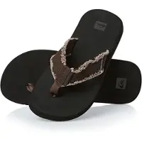 Quiksilver Chinelos MONKEY ABYSS M SNDL CTK1 homens - Preto - 39