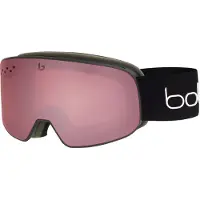 Bolle - Máscaras ski - Nevada Small Black Corp Matte Vermillon Gun para Unissexo - Preto