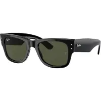 Ray-Ban - Marcas - Mega Wayfarer Polished Black Green para Unissexo - Preto
