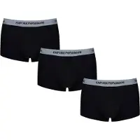Emporio Armani Boxer CC717-PACK DE 3 homens - Preto - EU S