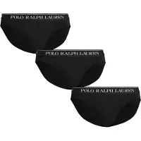 Ralph Lauren para homem. 714835884002 Pacote de 3 cuecas pretas (XL), Preto, Homewear, Algodão