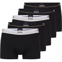 BOSS para homem. 50475275 5 packs de bikinis elásticos pretos de fundo (S), Homewear, Algodão
