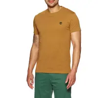 Timberland T-Shirt mangas curtas SS DUNSTAN RIVER POCKET TEE SLIM homens - Amarelo - EU L