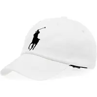 Ralph Lauren Boné 'Classic' preto / branco