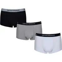 Emporio Armani Boxer CC717-PACK DE 3 homens - Preto - EU S