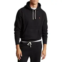 Ralph Lauren para homem. 710766778008 Camisola de Velo com Capuz Preto (XL), Casual, Algodão, Manga comprida