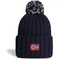 Napapijri Gorros 'Semiury' marinho / azul escuro / vermelho escuro / branco