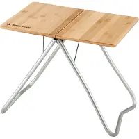 Snow Peak - Mesas e cadeiras campismo - My Table Bamboo Top para Unissexo