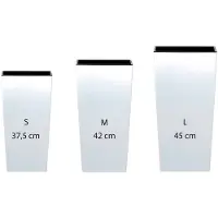 Wellhome Vaso Quadrado Urbi 11.4/16.3/quadrado 19l 3 Unidades