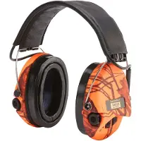 Sordin Protetores auriculares Supreme Pro-X LED, Hear2, Leather band, GEL, Orange Camo