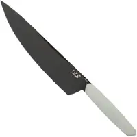 XIN Cutlery Xin Cutley XinCore XC125 White G10, Red Liners, Black TiN Coalatag, faca de chef 21.5 cm