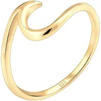 Elli Anel 'Wellen' ouro