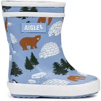 Aigle Botas de borracha BABY FLAC F PT2 criancas - Azul - 20