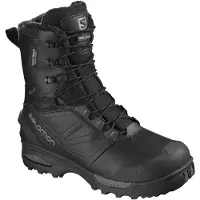 Salomon - Sapatos caminhada quentes - Toundra Pro CSWP Black/Black/Magnet para Homem - Tamanho 43 1/3 - Preto