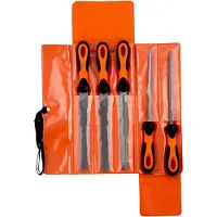 Bahco Ergo Conjunto De Limas 4 Limas De Corte Grosso 1 Lima Picada Interfine 200 Mm 5 Unidades