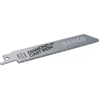 Bahco Lâminas Sable De Grão De Diamante Para Fundição E Cerâmica Ferro 100 Mm