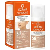 Ecran Sunnique Antimanchas Fluide Protetor SPF50+ 50 ml com cor