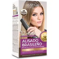 KATIVA Tratamento Capilar Kit Alisado Brasileo Cabellos Rubios