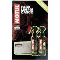 Motul Kit De Limpeza De Capacete M1 Visor+m2 Interior