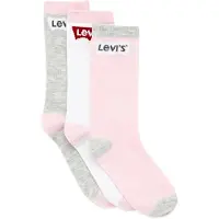 Levi's Meias acinzentado / cor-de-rosa / carmesim / branco