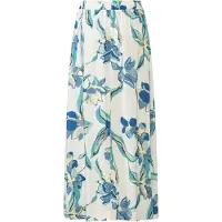 LASCANA Saia azul / amarelo pastel / petróleo / branco