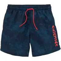 Chiemsee Calções de banho azul / navy / laranja