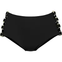 LASCANA Cueca biquíni 'Italy' preto