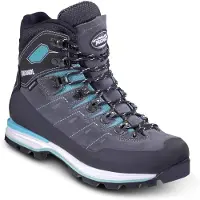 Meindl - Calçado caminhada mulher - Air Revolution 4.4 Lady Anthracite/Turquoise para Mulher - Tamanho 6 UK - Cinzento