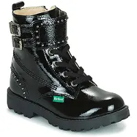 Kickers Botas baixas GROOROCK criancas - Preto - 33