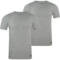Ralph Lauren para homem. 714835960003 Conjunto de 2 coletes clássicos cinzentos (M), Homewear, Cinza, Algodão, Manga curta