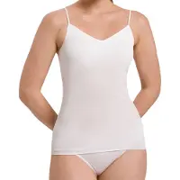 Hanro Camisola interior ' Cotton Seamless ' branco