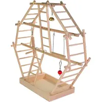 Trixie Área De Lazer Em Madeira Para Pássaros 44x44x16 Cm