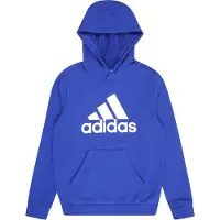 Adidas Camisola com capuz de algodão Essentials com logótipo grande