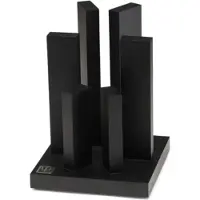 Yaxell Tower 39070 bloco de facas magnético para 6 facas, preto