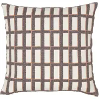 Broste Copenhagen Capas de Almofada ISA - Castanho - 50x50 cm