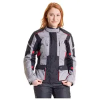 FASTWAY Mulheres em digressão 211 Casaco de tecido Cinzento/Preto/Vermelho 36