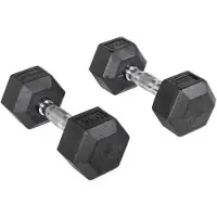 Olive Haltere Rubber Hex 9kg 2 Unidades