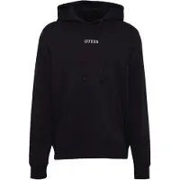 GUESS Sweatshirt 'Roy' preto / branco