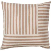 Broste Copenhagen Capas de Almofada FRANKIE - Castanho - 50x50 cm