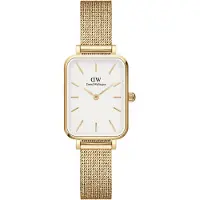 Daniel Wellington Quadro 20X26 Pressed Evergold G White DW00100556