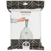 Brabantia Saco De Lixo Perfectfit 60l 40 Unidades