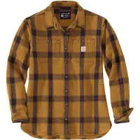 Carhartt Camisa De Manga Comprida Twill Plaid Loose Fit