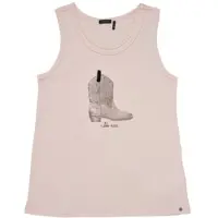 Ikks Tops sem mangas XS10302-31-C criancas - Rosa - 4 ans