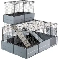Ferplast Coelhos De Gaiola Dupla Multipla 107.5x72x96.5 Cm