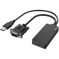 Hama Adaptador Hdmi Para Vga Usb Full Hd