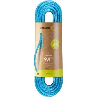 Edelrid - Cordas escalada - Heron Eco Dry 9,8Mm Icemint para Unissexo - Tamanho 80 m - Azul